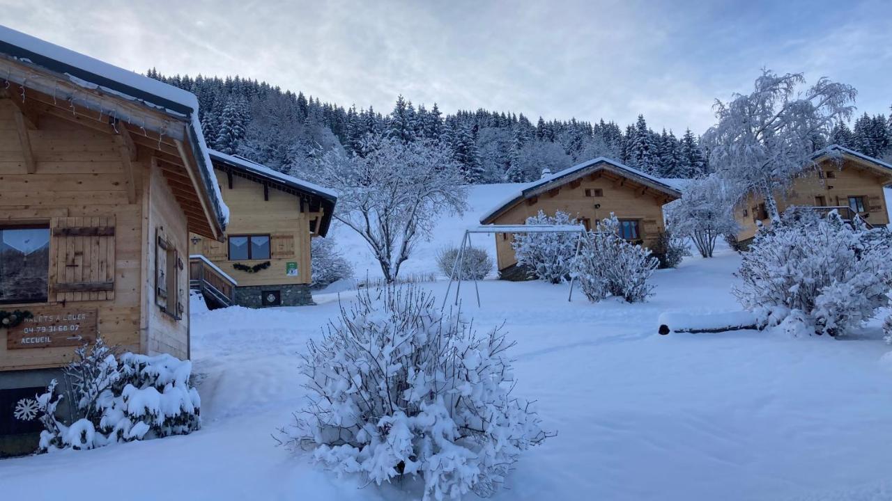 Chalets Savoie Les Chalets D'Heidi Нотр-Дам-де-Белькомб Екстер'єр фото